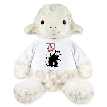 Sei freundlich zueinander Ratte - MiniFeet® Schaf Annika - Weiß - Vorne