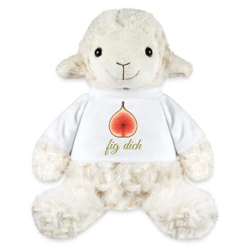 Feige Wortwitz Fig Dich Humor - MiniFeet® Schaf Annika - Weiß - Vorne
