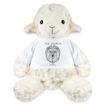 true strength is quiet - MiniFeet® Schaf Annika - Weiß - Vorne