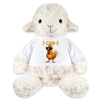 F-CAW-F Cool Funny Saying Humor - MiniFeet® Sheep Annika - white - Front