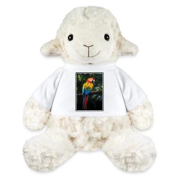 L’ère de l’ara - Mouton en peluche Annika MiniFeet® - blanc - Devant