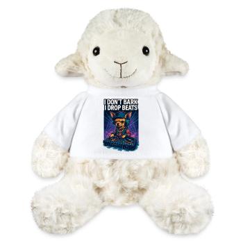 Chihuahua DJ: I Don't Bark, I Drop Beats Design - MiniFeet® Sheep Annika - white - Front