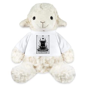 Unbekannte Nummer | Tarotkarte Alltag - MiniFeet® Schaf Annika - Weiß - Vorne