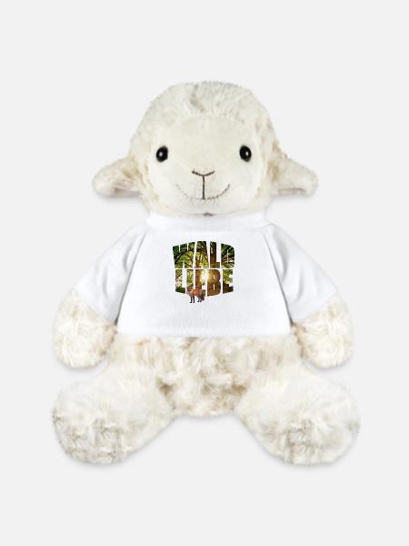 waldliebe mit fuchs - MiniFeet® Schaf Annika - Weiß