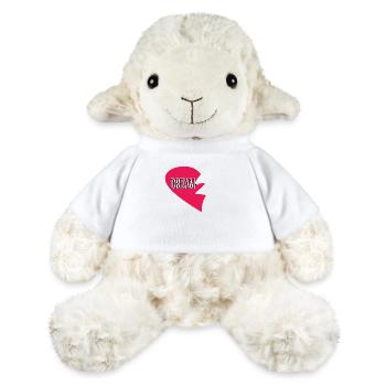 Dream Team Herz - Mouton en peluche Annika MiniFeet® - blanc - Devant