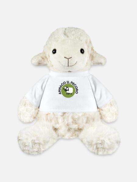 ANNACO LE PECORO - Mouton en peluche Annika MiniFeet® - blanc