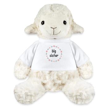 Grande Sœur - Mouton en peluche Annika MiniFeet® - blanc - Devant