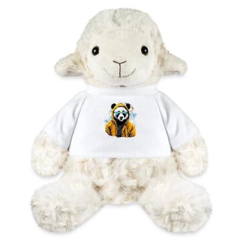 Panda großer Streetstyle | Panda-Liebhaber - MiniFeet® Schaf Annika - Weiß - Vorne