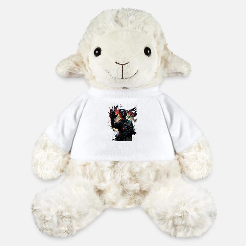 zombie - MiniFeet® Sheep Annika - white