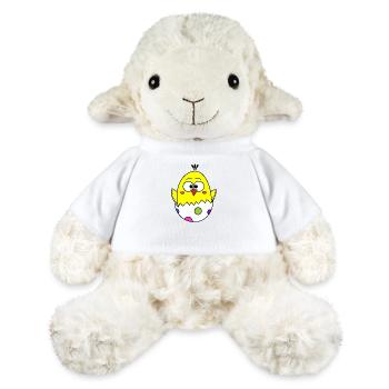 Poussin - Mouton en peluche Annika MiniFeet® - blanc - Devant