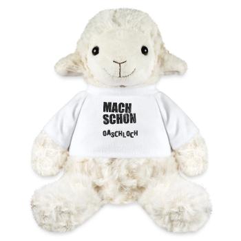 Mach Schon Oaschloch - MiniFeet® Schaf Annika - Weiß - Vorne