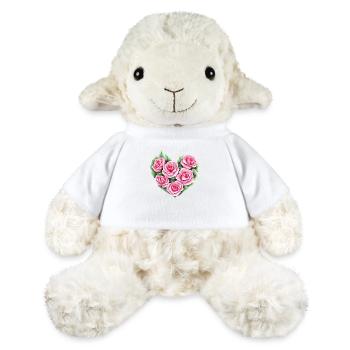 Valentinstag Muttertag Hochzeit Liebe Verlobung - MiniFeet® Schaf Annika - Weiß - Vorne