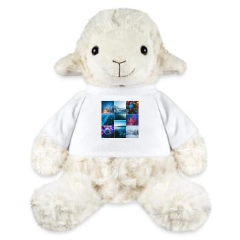 Christmas at the lake - MiniFeet® Sheep Annika - white - Front