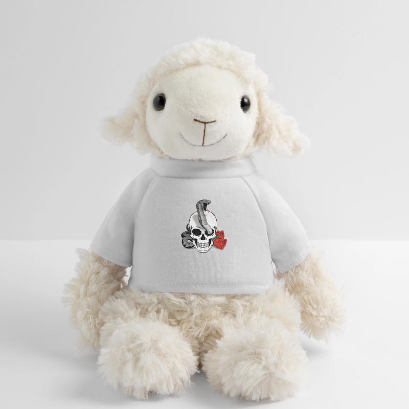 Skull Snake - Crâne avec serpent Mouton en peluche Annika MiniFeet®