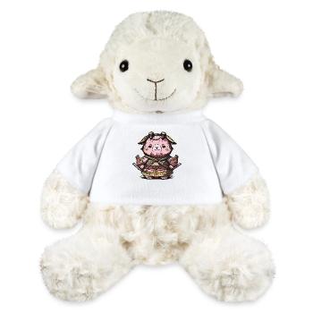 Tierischer Samurai - MiniFeet® Schaf Annika - Weiß - Vorne