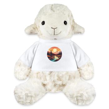 Paysage de rêve - Mouton en peluche Annika MiniFeet® - blanc - Devant