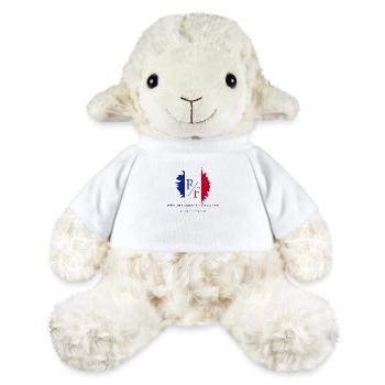 République Française - Mouton en peluche Annika MiniFeet® - blanc - Devant