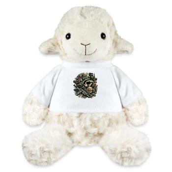 Eagle's Vigilance: Tactical Skull - MiniFeet® Sheep Annika - white - Front