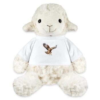 Majestätischer Bussard - MiniFeet® Schaf Annika - Weiß - Vorne