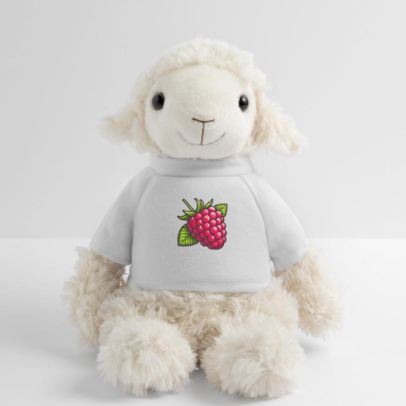 Grosse Framboise feuillue Mouton en peluche Annika MiniFeet®