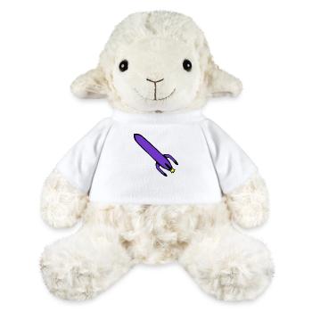 Technologie des fusées - Mouton en peluche Annika MiniFeet® - blanc - Devant