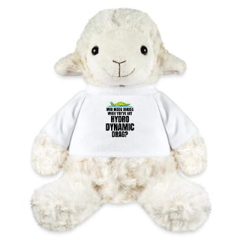Freins hydrodynamiques de course d’hydroplanes non inclus - Mouton en peluche Annika MiniFeet® - blanc - Devant