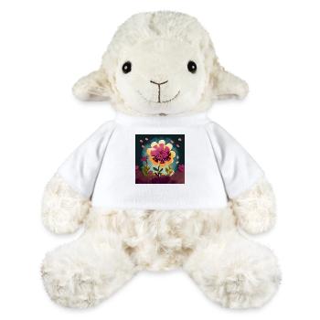 Colorful Freedom: Hippie Flower - MiniFeet® Sheep Annika - white - Front