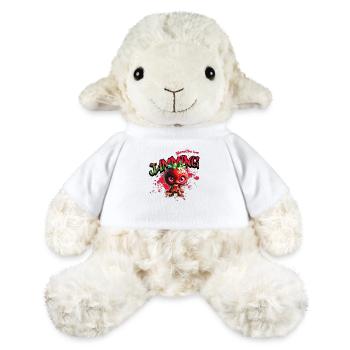 Partagez l’amour, jouons avec le paintball - Mouton en peluche Annika MiniFeet® - blanc - Devant