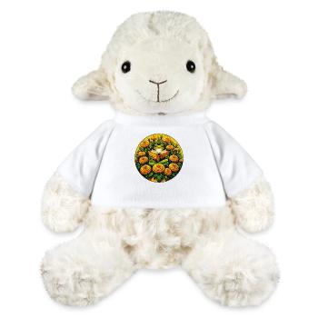 Lecture de grenouille - Mouton en peluche Annika MiniFeet® - blanc - Devant