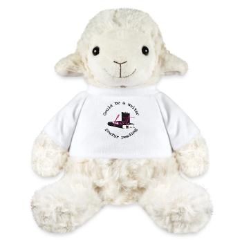 Pourrait être un écrivain - Mouton en peluche Annika MiniFeet® - blanc - Devant