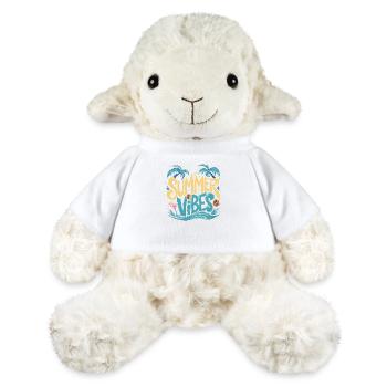 Summer Vibes Sun Holiday Palm Trees - MiniFeet® Sheep Annika - white - Front