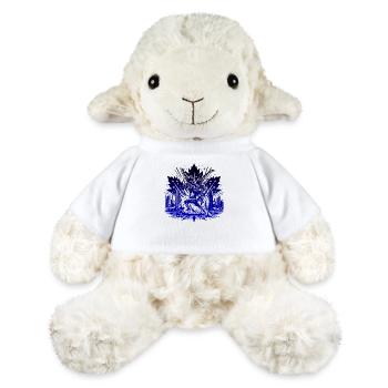 Hockey Canada Hockey sur glace États-Unis club de hockey rondelle bâton - Mouton en peluche Annika MiniFeet® - blanc - Devant