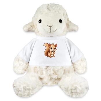 Entzückendes Eichhörnchen Für Dich - MiniFeet® Schaf Annika - Weiß - Vorne