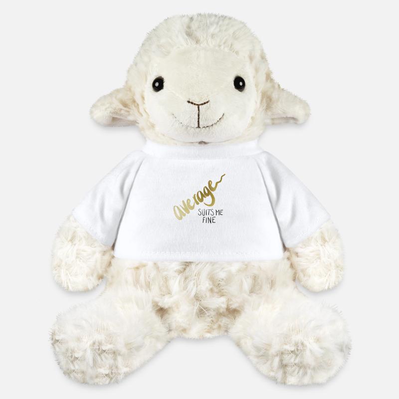 Average suits me fine - MiniFeet® Sheep Annika - white