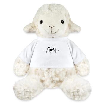 Reisender Herzschlag - MiniFeet® Schaf Annika - Weiß - Vorne