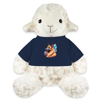 Belgischer Schäferhund Wasserfarben - MiniFeet® Schaf Annika - French Navy - Vorne