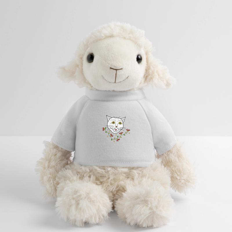 Chat à fleurs Mouton en peluche Annika MiniFeet®