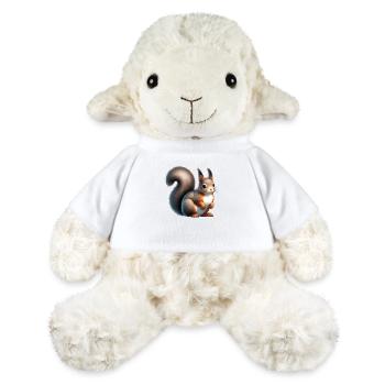 Grauhörnchen - MiniFeet® Schaf Annika - Weiß - Vorne