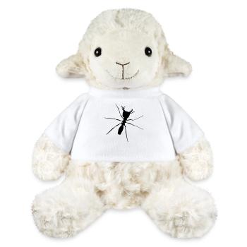 Fourmi four - Mouton en peluche Annika MiniFeet® - blanc - Devant
