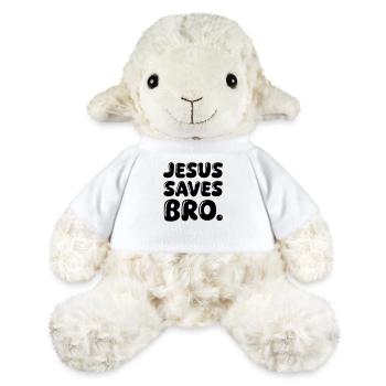 jesus saves bro - MiniFeet® Schaf Annika - Weiß - Vorne