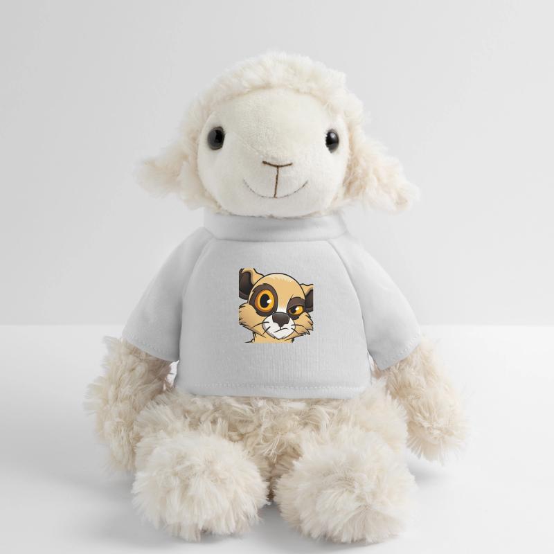 Suricate « Pas impressionné » Mouton en peluche Annika MiniFeet®