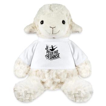 je peux pas j'ai danse - Mouton en peluche Annika MiniFeet® - blanc - Devant