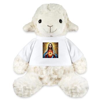Stechpalme Maria Maria Madonna Mariana Jungfrau Maria Heilig - MiniFeet® Schaf Annika - Weiß - Vorne