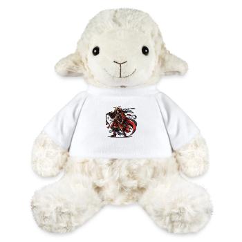 Bande dessinée de samouraï - Mouton en peluche Annika MiniFeet® - blanc - Devant