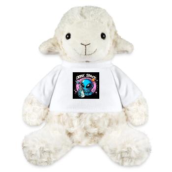 Espace de boisson extraterrestre - Mouton en peluche Annika MiniFeet® - blanc - Devant