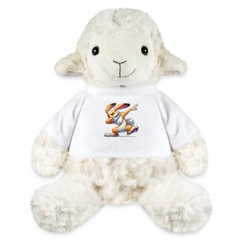 hase dabbing comic - MiniFeet® Schaf Annika - Weiß - Vorne