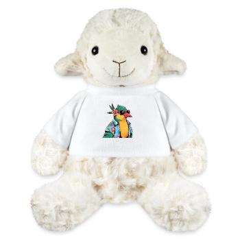 Hummingbird Bird Funny Summer - MiniFeet® Sheep Annika - white - Front