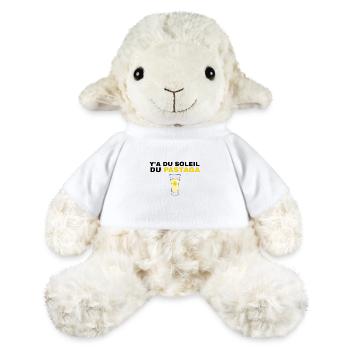 Soleil Pastaga – L’Apéro du Sud - Mouton en peluche Annika MiniFeet® - blanc - Devant