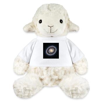Galaxie Spirale Kunstdruck - MiniFeet® Schaf Annika - Weiß - Vorne
