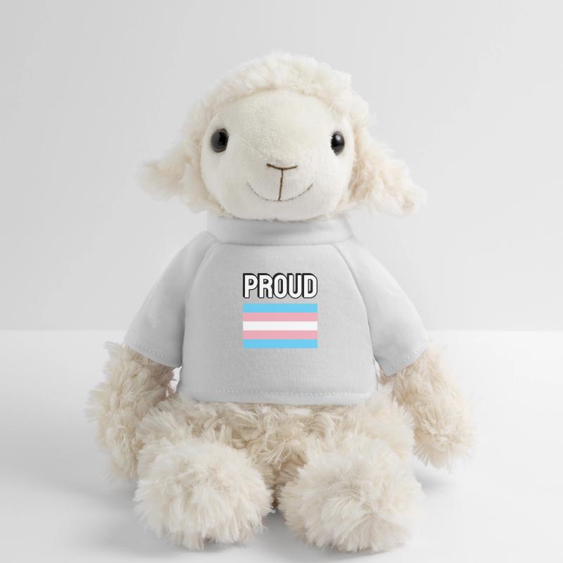 Trans Pride Transpride Flagge Stolz MiniFeet® Schaf Annika